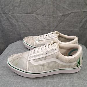 %Vans x Crayola Comfycush Old Skool White Sneakers 11 Men / A 51